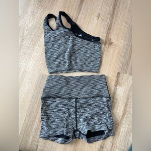 Aerie Offline athletic set small shorts and top